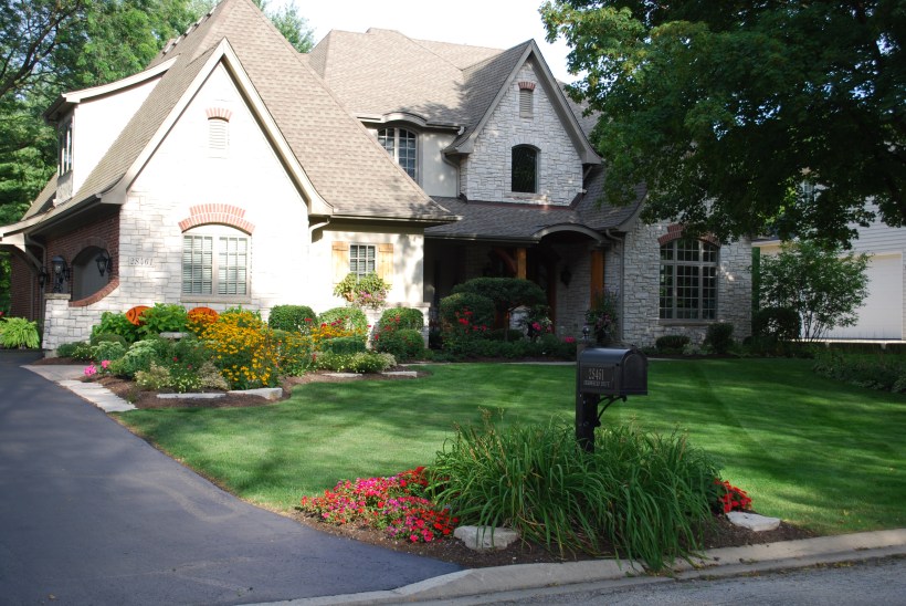 DWN krynicki front yd. after pic summer 2013 view from front of mailbox