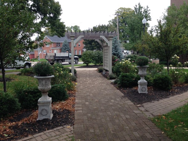 dwn adams' park shot inside park looking to street 10-5-15