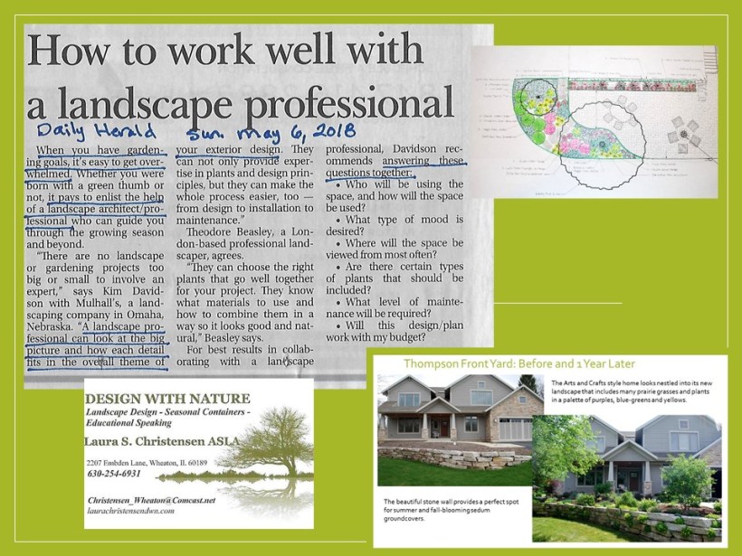 DWN blog slide about why to hire a land arch